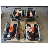 4 pcs Husqvarna Pressure Washers
