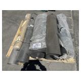 Assorted Items Landscape Fabric and Tarps