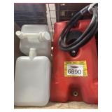 4 pcs Containers: (1) 14 GallonWheeled Gas Can