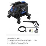 2 pcs AR Blue Clean XWM2300 2300 PSI 1.3 GPM,