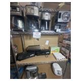 Assorted Kitchen Items: Coffee Makers,