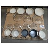 16 pcs Kitchen Aid and Tramontina Kitchen Items