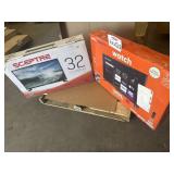 2 pcs Appliances: 1 pc Roku TV 1 pc LED Display