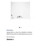 2 pcs Swanstone Veritek 30-in L x 60-in W ï¿½