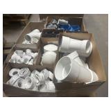 Assorted Items: PVC Pipes and Vent Items