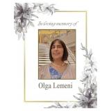 In Loving Memory of Olga Lemeni