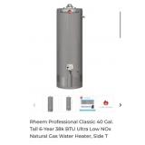 (1) Rheem Professional Classic 40 Gal. Tall 6-Year