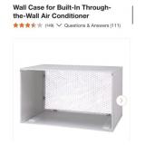 3 pcs Wall Case for Built-In Through-the-Wall A