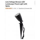 54 pcs Commercial Electric Line Voltage Bronze