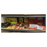 13 pcs Assorted Tool Items: Ryobi, DeWalt, and