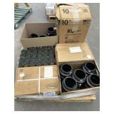 Assorted Items Pictured: Flexible Air Ducts,