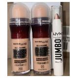 120 pcs NEW (40 each product): Assorted Makeup