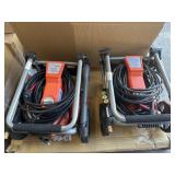 2 pcs Husqvarna Electric Pressure Washers