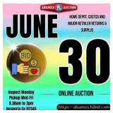 Next auction date June 30 at 10AM