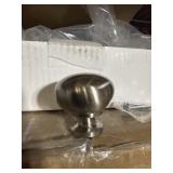 500 pcs cabinet knob 1 1/4 brushed nickel