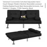 2 pcs Assorted Models Two Seat Sofa Bed with D