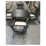 (1) Patio Set Includes: (1) 37 in. Square Dining