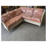 (1) Set camden point steel wicker 3 pc sectional