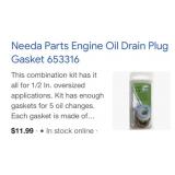 21 boxes of 50 pcs Assorted Pcs: Drain Plugs,