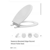 60 pcs new Seasons Beveled Edge Round Wood T