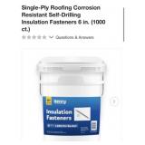 4 packs Single-Ply Roofing Corrosion Resistant