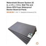2 packs of 5 pcs Watershield Shower System 32 i