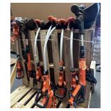 8 pcs Assorted Black and Decker String Trimmers-