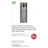 (1) Rheem PROPH 65 T2 RH375-30 Professional