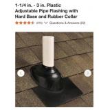 80 pcs 1-1/4 in. - 3 in. Plastic Adjustable Pipe