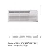 (1) Seasons 15000 BTU 230/208 V 20-Amp Heat Pump