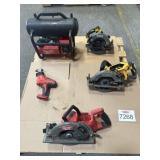 5 pcs DeWalt and Milwaukee Tools- For Repair/ N