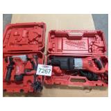 2 pcs Milwauke Tools