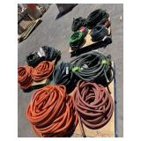 32 pcs garden hoses ( some new , some used)