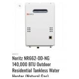 (1) Noritzï¿½ NR662-OD-NG Mid Efficiency Tankless