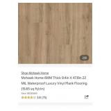 344 sq. ft. Mohawk Home 6MM Thick 9.4in X 47.8in