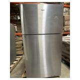(1) Whirlpool 33 in. 20.5 cu. ft. Wide Top Freezer