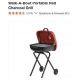 4 pcs Americana Walk-A-Bout Portable Red C