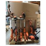 10 pcs Assorted Black and Decker Outdoor Tools