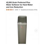 (1) 42,000 Grain Preferred Plus Water Softener