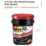 6 pcs Latex-ite 4.75 Gal. Ultra Shield Driveway