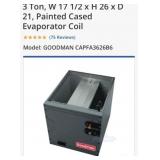 (1)Goodman  3 Ton, W 17 1/2 x H 26 x D 21,