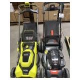 2 pcs Assorted Lawn Mowers: (1) Echo Gasoline