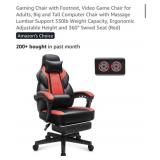 4 pcs Assorted Furniture: Gaming Chairs and