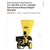 (1) Champion Power Equipment 3 in. Dia 224 cc