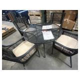 (1) Patio Set Includes: (1) 42 in. Steel Mesh