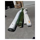 5 rolls of artificial grass unknown measurements