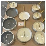 18 pcs Assorted Green Pan Brand  Pots, Pans, and