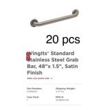 32 pcs Assorted Bathroom Grab Bars