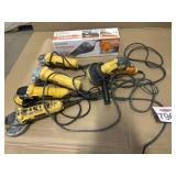 Assorted Electric DeWalt Tools and (1) Vaccum