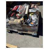 Assorted mix miscellaneous contents on the pallet